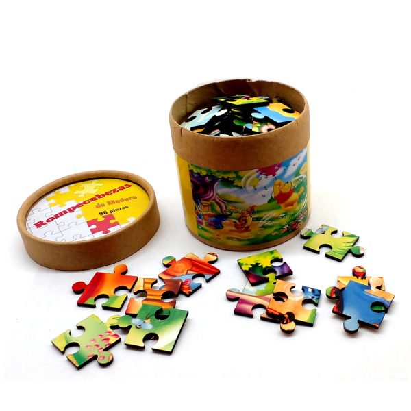 Rompecabezas de Madera – 96 piezas – Winnie Pooh - Imagen 2